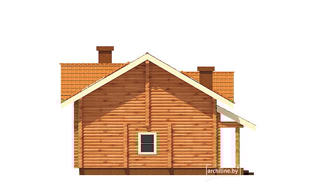 Drewniany dom z sauną na parterze 209 m2