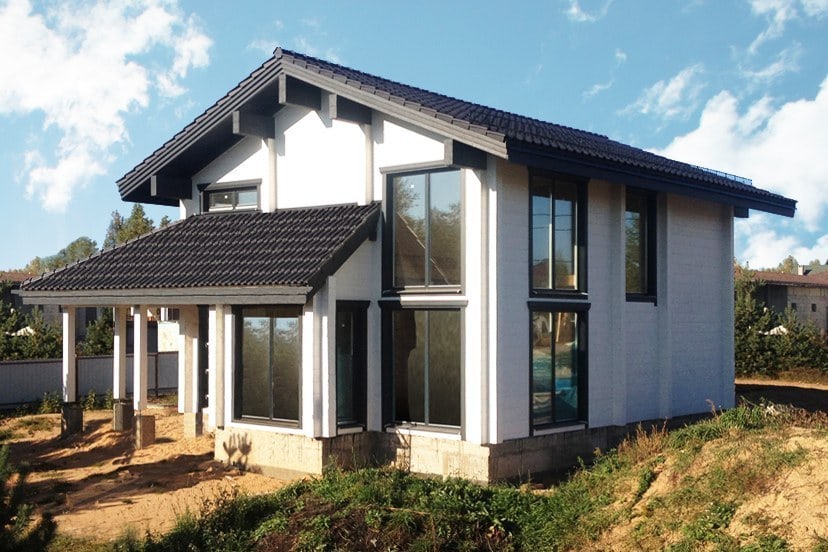 Drewniane domy mieszkalne 202m2