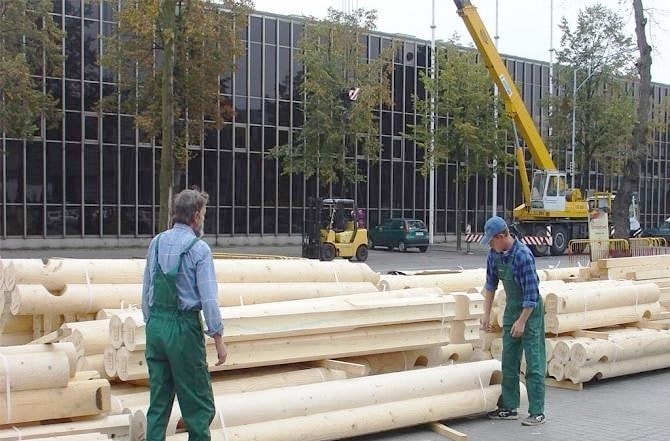 Montaż drewnianego domu w Polsce w 5 dni